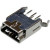 Мини USB 5P гнездо, вертикальный разъем на плату (C8320-05BFSSBOR)