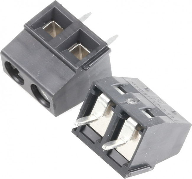 MKDSN 1,5/ 2-5,08 HT BK, Клеммная колодка типа провод к плате, 5.08 мм, 2 вывод(-ов), 26 AWG, 16 AWG, 1.5 мм², Винт