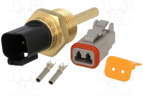 TF35-B-6-50, Датчик: температуры, Pt1000, кл.B, Эл.подкл: DT04-2P, -50-150°C