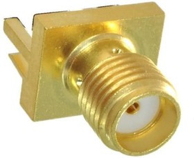 142-0791-821, RF Connectors / Coaxial Connectors SMA Straight Jack End Launch .062