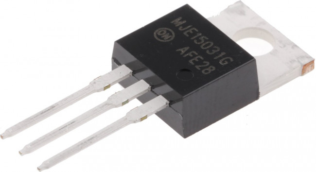 MJE15031G, Bipolar Transistors - BJT 8A 150V 50W PNP MJE15031G, Bipolar Transistors - BJT 8A 150V 50W PNP