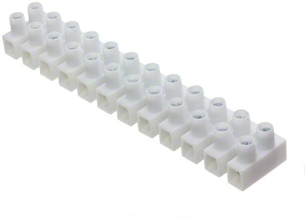 HE4WPR/12, Barrier Terminal Blocks EUROSTRIP 12 POLE 10mm SP 30A 300V