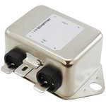 FN2030-1-06, Фильтр ЛЭП, монтаж на каркас, General Purpose, 250 В AC, 1 А, 1 Фаза, 1 Stage, Chassis