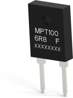MPT100A6R8F, 6.8 Power Film Through Hole Fixed Resistor 100W 1% MPT100A6R8F