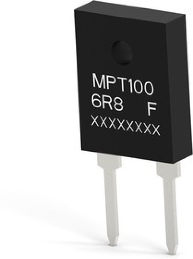 MPT100A6R8F, 6.8 Power Film Through Hole Fixed Resistor 100W 1% MPT100A6R8F