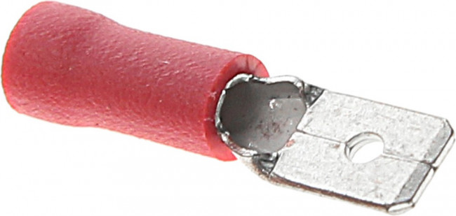 85158, Разъем кабельный плоский изолированный «папа» с ПВХ манжетой РПИ-П 1.5-(4.8) (кратно 100) 85158, Разъем кабельный плоский изолированный «папа» с ПВХ манжетой РПИ-П 1.5-(4.8) (кратно 100)