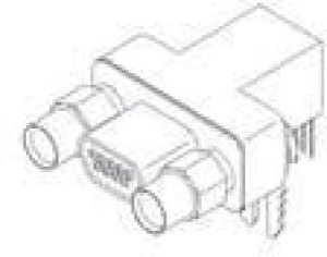 83614-9014, D-Sub Micro-D Connectors CMD RA 25 CIR JKPOST JKPOST NOT INSTALLED