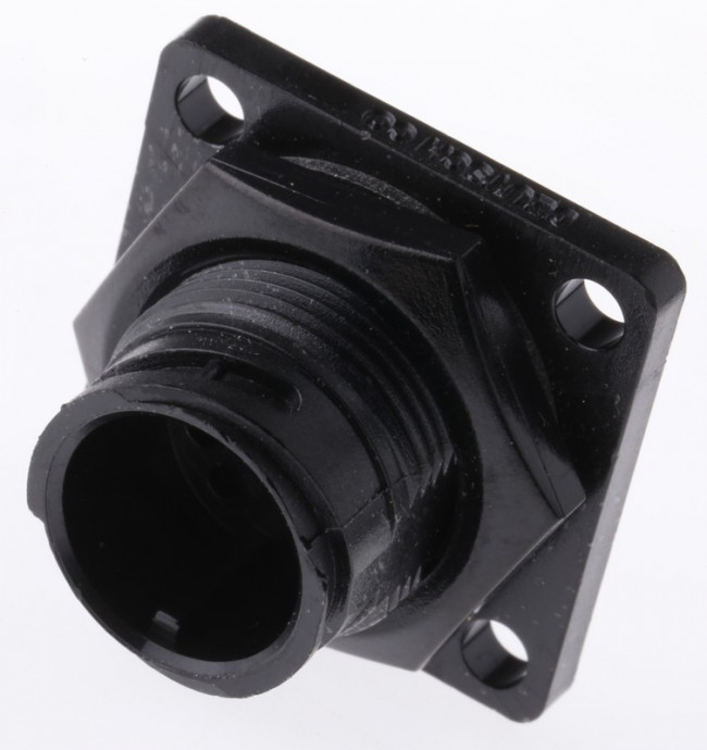 IMC24-2212X, Circular Connector, 12 Contacts, Panel Mount, Socket, Male to Female, IP67, IMC Series
