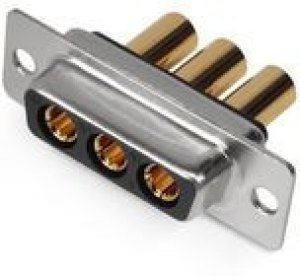 MHCDS3W3S4, D-Sub Connector, Straight, Socket, 3W3, Signal Contacts - 0, Special Contacts - 3 MHCDS3W3S4, D-Sub Connector, Straight, Socket, 3W3, Signal Contacts - 0, Special Contacts - 3