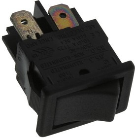 H8550VBAAA, Rocker Switches H8550VB T.BLACK