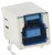 GSB3211311WEU, Conn USB 3.0 Type B RCP 9 POS 1.75mm/2.5mm Solder RA Thru-Hole 9 Terminal 1 Port