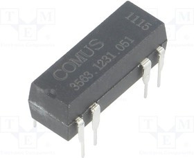 3563.1231.051, Реле герконовое, SPDT, Uобмотки 5ВDC