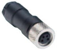 RSC 5/7, Circular Connector, M12, Plug, Straight, Poles - 5, Screw Terminal, Cable Mount