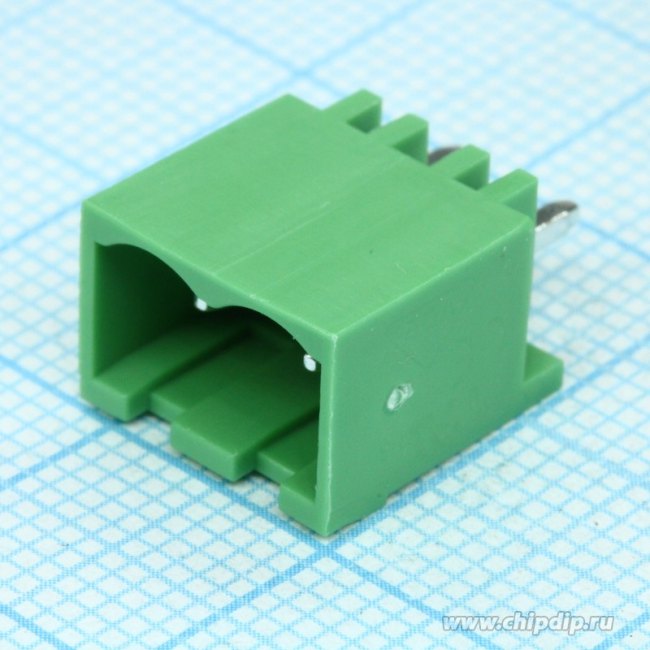 2EDGVC-5.0-02P-14-00A(H), Разъемный клеммный блок на плату, 2 контакта. Серия 2EDGVC-5.0 2EDGVC-5.0-02P-14-00A(H), Разъемный клеммный блок на плату, 2 контакта. Серия 2EDGVC-5.0