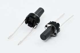 Тактовая кнопка, 6 x 9.5, алгоритм работы NO, контакты 2P