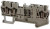 3038448, ST 2.5-TWIN-TG Series Grey DIN Rail Terminal Block, Single-Level, Spring Clamp Termination 3038448, ST 2.5-TWIN-TG Series Grey DIN Rail Terminal Block, Single-Level, Spring Clamp Termination