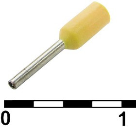 DN00206 yellow (0.75x6mm), Наконечник