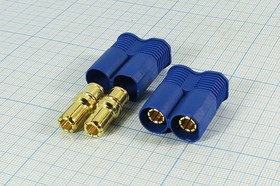 Штекер силового питания EC8 на два контакта; №12910 штек пит EC\ 2C\\каб\\EC8-M\