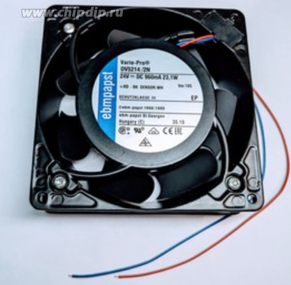 Вентилятор Ebmpapst DV5214/2N 24V 18,5W 5000 об/мин 127x38 3pin