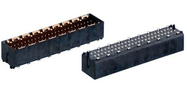 224557 / 224557-E, MicroSpeed Series Straight Surface Mount PCB Header, 50 Contact(s), 1.0mm Pitch, 2 Row(s), Shrouded 224557 / 224557-E, MicroSpeed Series Straight Surface Mount PCB Header, 50 Contact(s), 1.0mm Pitch, 2 Row(s), Shrouded