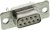 DE09S064HTLF, D-Sub Standard Connectors 9P SOCKET SOLDER BUCKET
