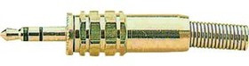 RM-589/NG, Jack Plug, Straight, 3.5 mm, 3 Poles