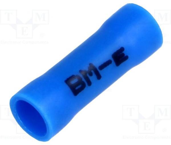 BM 00262, Наконечник: втулка соединительная, изолированный, медь, луженые