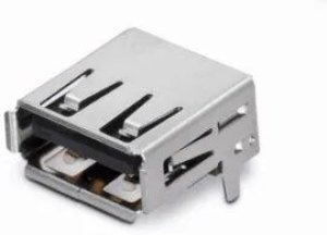 614004141121, USB Connectors WR-COM USB Type B THT Horiz Blk 614004141121, USB Connectors WR-COM USB Type B THT Horiz Blk