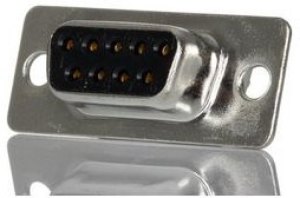5443755, D-Sub Connector, Steel, Socket, DE-9, 5A, 500V, Pack of 5 pieces 5443755, D-Sub Connector, Steel, Socket, DE-9, 5A, 500V, Pack of 5 pieces