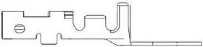 1939991-2 (Cut Strip), Headers & Wire Housings DYNAMIC D1000 REC Cut Strip of 100 1939991-2 (Cut Strip), Headers & Wire Housings DYNAMIC D1000 REC Cut Strip of 100