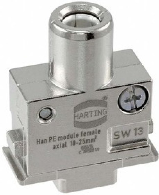 09140012732, Heavy Duty Power Connector Module, Female, Han-Modular Series, 1 Contacts