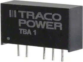 TBA2-1223, Преобразователь DC/DC, 2Вт, Uвх 10,8-13,2В, Uвых 15ВDC, SIP7