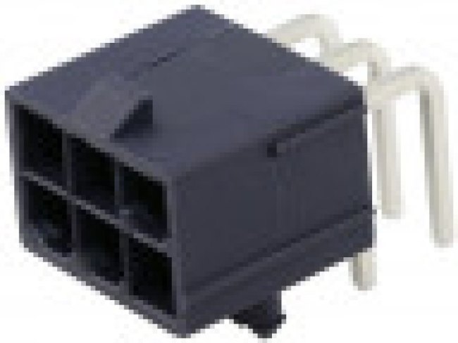 172448-0006, Power to the Board MiniFitJr RA DR/Pegs Tin Glow Wire 6Ckt 172448-0006, Power to the Board MiniFitJr RA DR/Pegs Tin Glow Wire 6Ckt