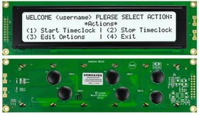 NHD-0440WH-ATFH-JT#, LCD Character Display Modules &amp; Accessories FSTN (+) Transfl 190.0 x 54.0