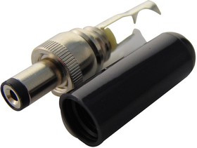 760K, Разъем Питания DC, Штекер, 5 А, 9.5 мм, Монтаж на Кабель, Пайка