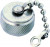 082-106, Connector Accessories Male Cap Straight Brass Silver Nickel Single