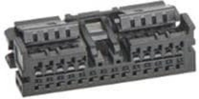 206523-0241, Automotive Connectors MINI50 GEN II 24CKT UNSLD RCPT DR POL A