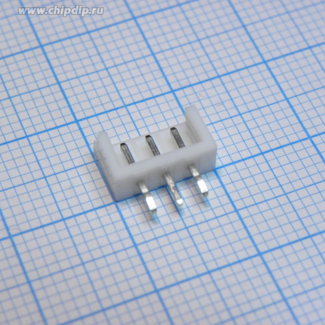 B3B-EH-A, Вилка прямая на плату (EHR) 2.5мм