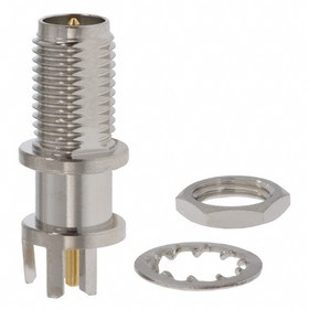 CONREVSMA006.062, РЧ соединители / Коаксиальные соединители RPSMA Fml Edge Multi Mnt for 0.062" PCB