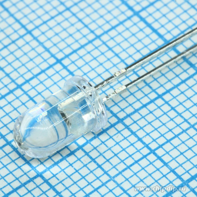 FYL-5013SUGC1C, Светодиод 5мм/желто-зеленый, прозрачный 2000мКд 15°