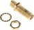 R125720000W, RF Adapters - In Series SMA / FEMALE-FEMALE BULKHEAD ADAPTER