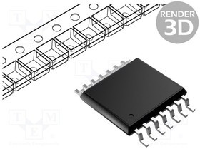 74LV07AT14-13, IC: digital; buffer,non-inverting; Ch: 6; SMD; TSSOP14; LV; 2?5.5VDC