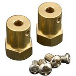 DF-FIT0523, Крепление колеса, Ось гладкая, Кол-во шт 2, Диам.вала 4мм