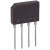 KBP10G-DIC, Диодный мост: однофазный, Urmax: 1кВ, If: 1,5А, Ifsm: 40А, V: плоские KBP10G-DIC, Диодный мост: однофазный, Urmax: 1кВ, If: 1,5А, Ifsm: 40А, V: плоские