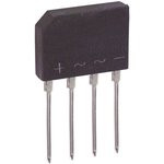 KBP10G-DIC, Диодный мост: однофазный, Urmax: 1кВ, If: 1,5А, Ifsm: 40А, V: плоские KBP10G-DIC, Диодный мост: однофазный, Urmax: 1кВ, If: 1,5А, Ifsm: 40А, V: плоские