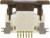 52746-0671, FFC &amp; FPC Connectors 0.5 FPC ZIF Hsg Assy SMT RA6CktEmbsTpPkg