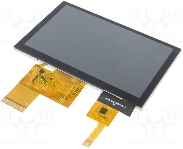 DEM 800480Q TMH-PW-N (C-TOUCH), Дисплей TFT, 5", 800x480, Подсвет LED, Размер окна 108x64,8мм DEM 800480Q TMH-PW-N (C-TOUCH), Дисплей TFT, 5", 800x480, Подсвет LED, Размер окна 108x64,8мм