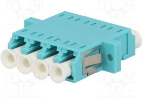 LOG-FA04LC3, Разъем: световодный, гнездо, проходник, LC, с обеих сторон, "мама"