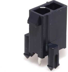 172447-0002, Headers & Wire Housings MiniFitJr Vert Hdr w/Pegs 2Ckt GlowWire 172447-0002, Headers & Wire Housings MiniFitJr Vert Hdr w/Pegs 2Ckt GlowWire