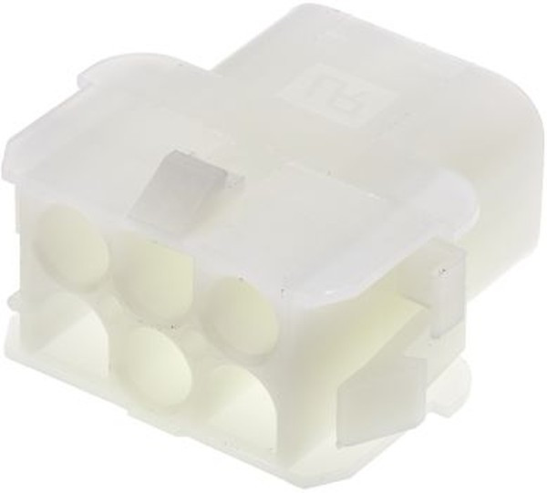 1-480705, Universal MATE-N-LOK Female Connector Housing, 6.35mm Pitch, 6 Way, 2 Row 1-480705, Universal MATE-N-LOK Female Connector Housing, 6.35mm Pitch, 6 Way, 2 Row